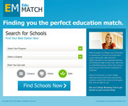 web site development - EDU Match - Finding you the perfect education match - http://edu-match.com/