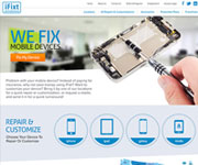 web site development - iFixt, We fix mobile devices
