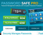 web site development - Password Safe Pro, Security software - http://www.passwordsafepro.com/