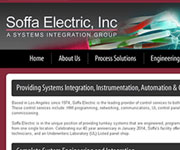 web site development - Soffa Electric, Inc - A Systems Integration Group - http://www.soffaelectric.com/