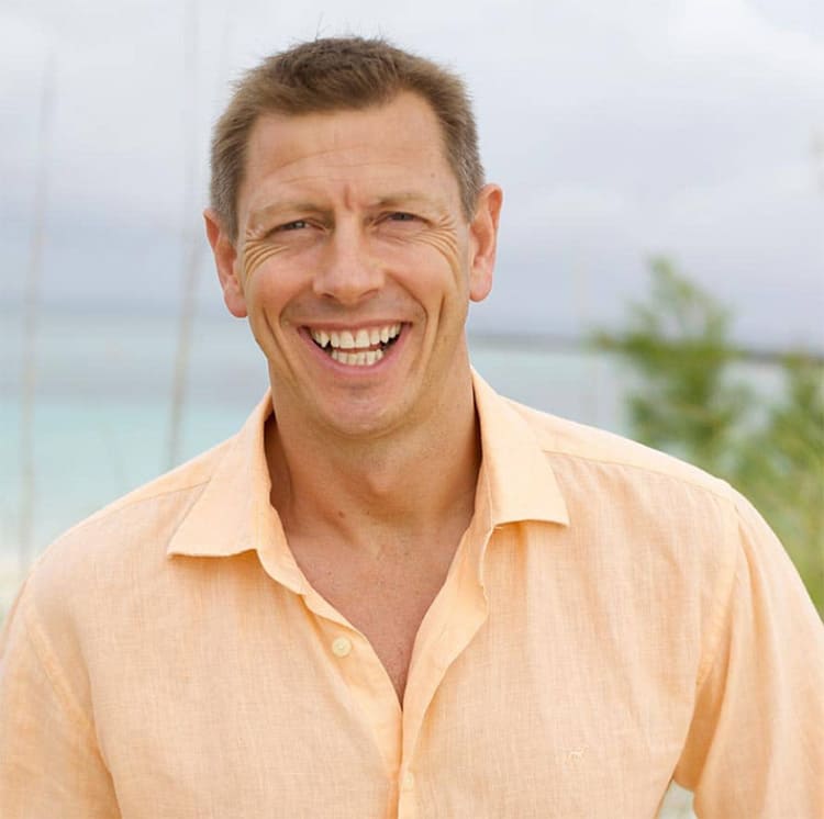 smiling man